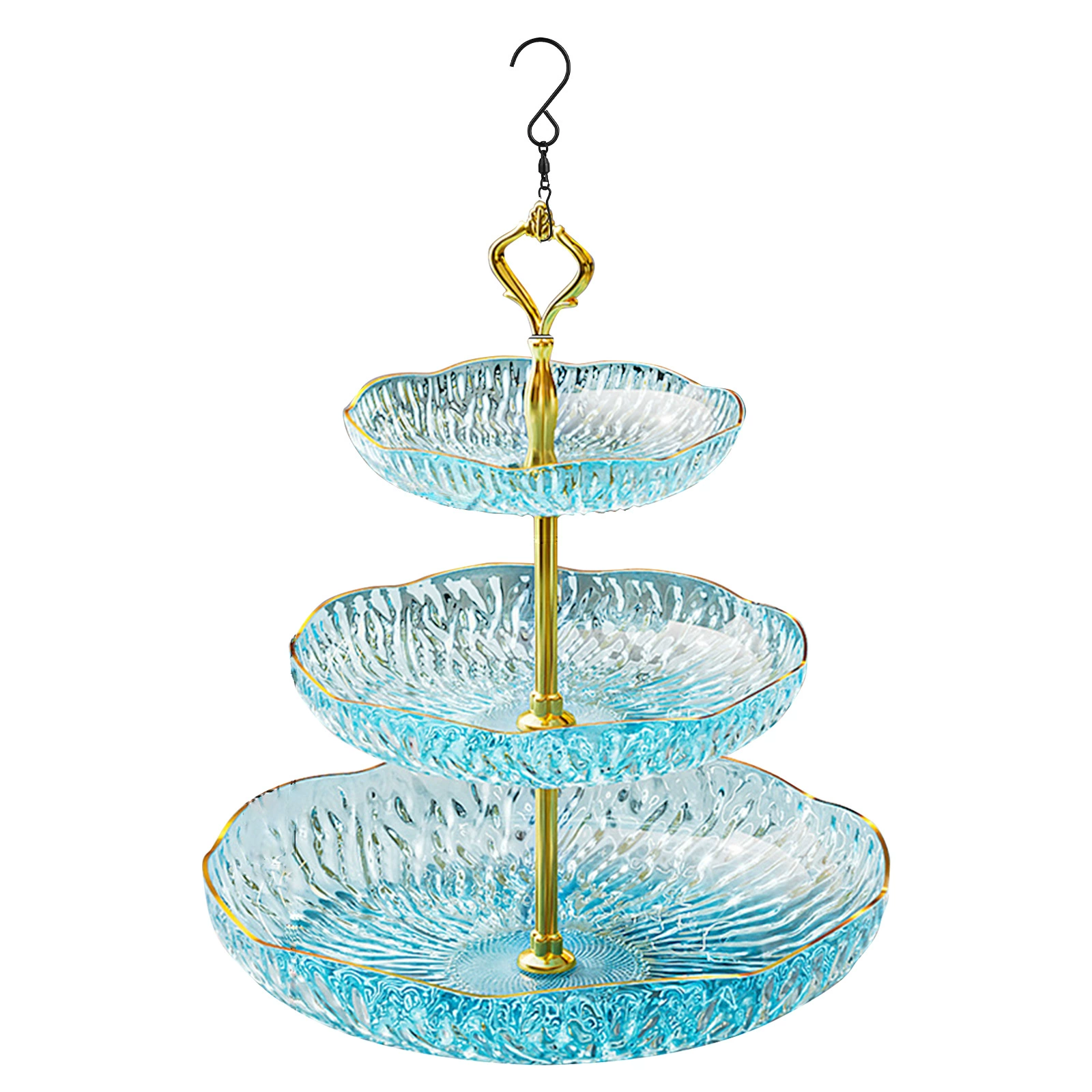 New Outdoor Garden Hanging Bird Feeder & Bath