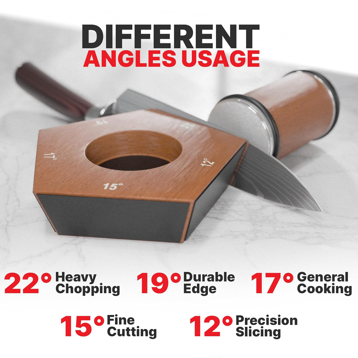 Diamond Rolling Sharpener for All Knives