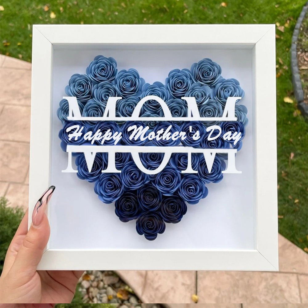 Mom Flower Shadow Box