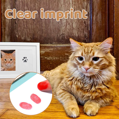 (🔥Hot Promotion 49% OFF)- Pet Dog Paw Print Inkless pad