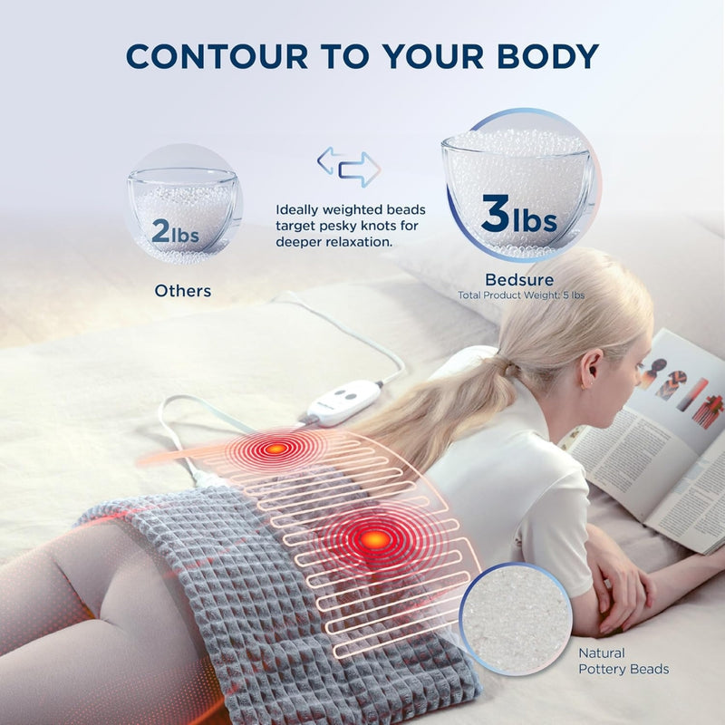 2-in-1 Orthopedic Electric Heating Pad 