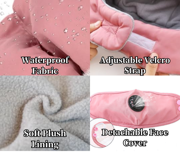 5-In-1 Unisex Outdoor Windproof Thermal Hunter Hat