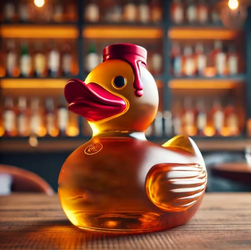 🔥Funny Whiskey Duck Bottle
