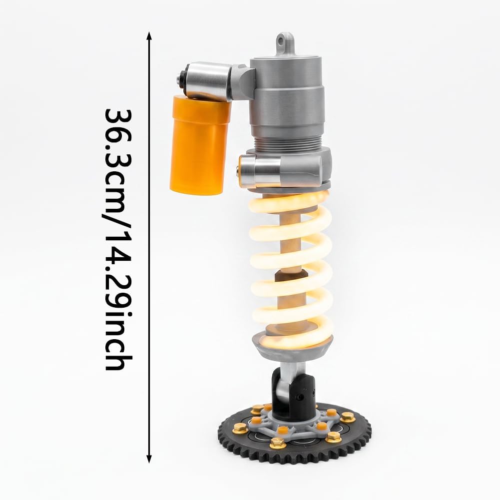 🔥Inspired Suspension Shock Absorber Lamp - Adjustable LED Light for Gamers & Car Enthusiasts