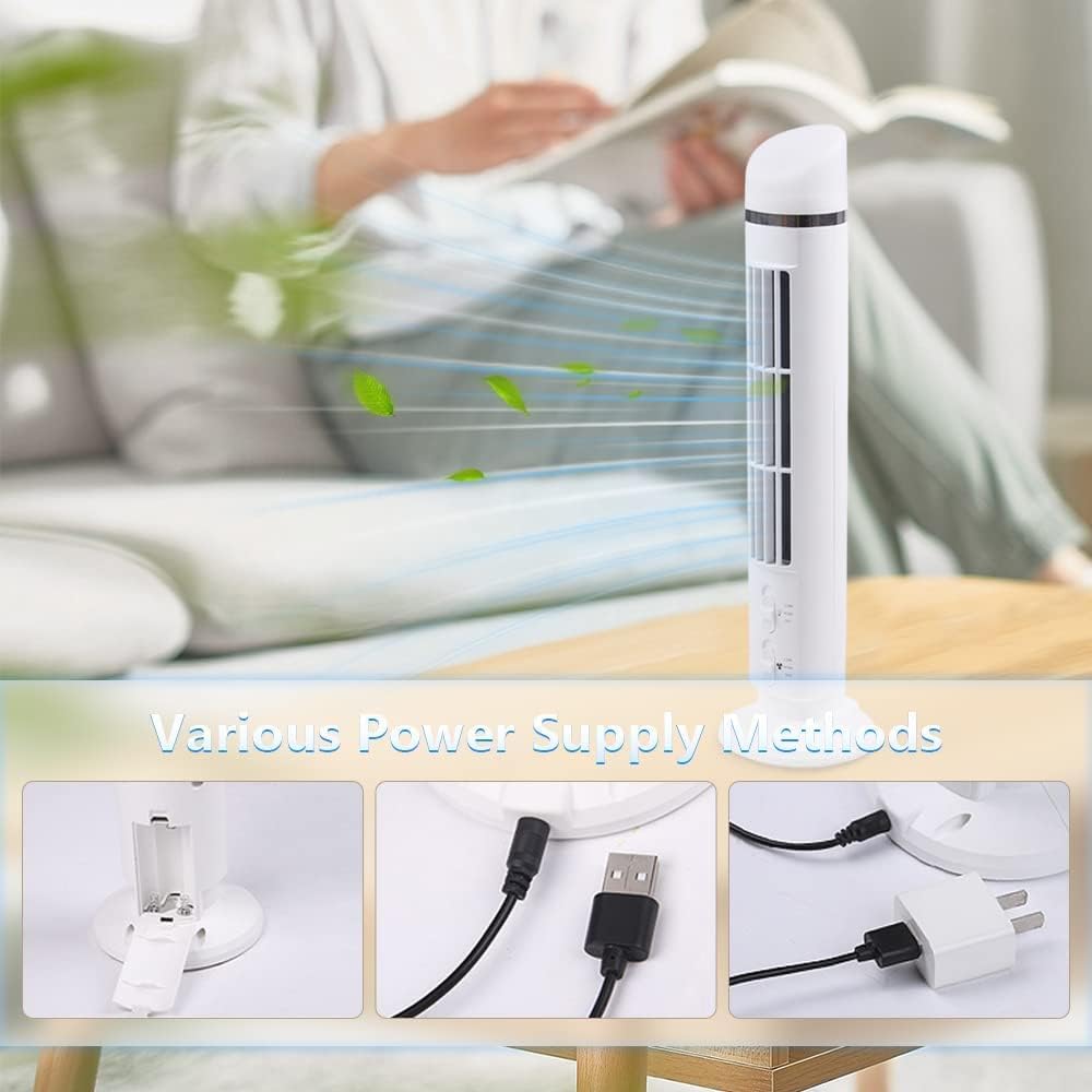 Portable Conditioner small quiet desk tower fan Energy Saving