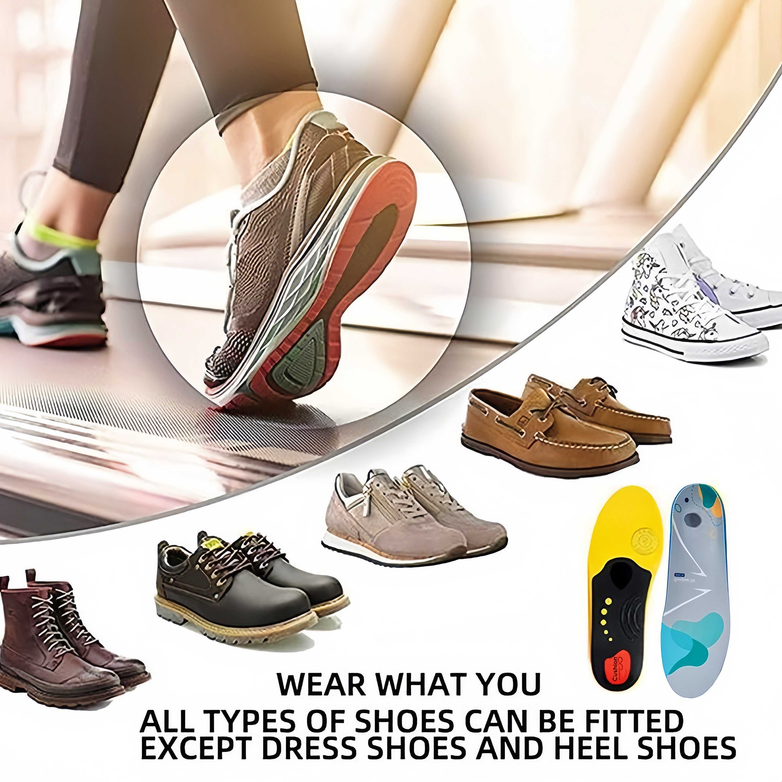 High Arch Support Orthotic Insoles【✅Patent Certification】