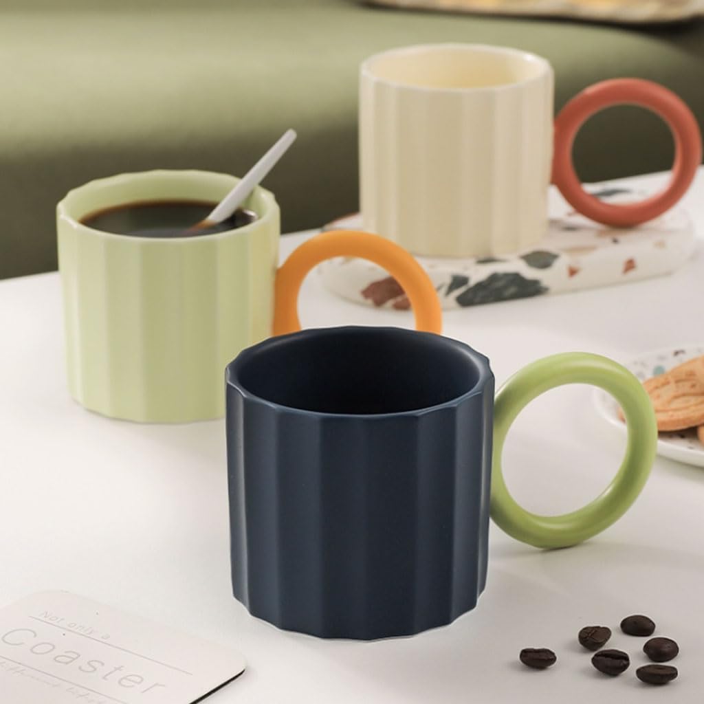 🎁Big Ears Contrasting Color Ceramic Water Cup