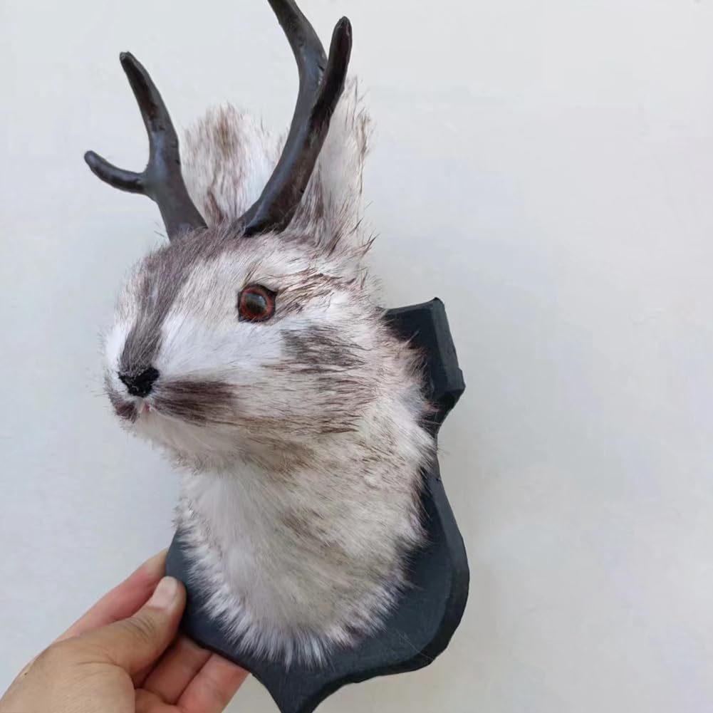 Animal Rabbit Antlers Wall Decor