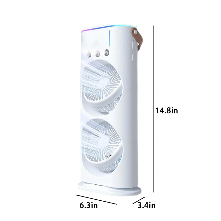 Super Silent Double Blade Tower Cooling Fan