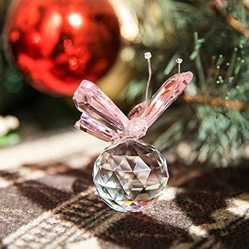 Crystal Flying Butterfly Decor 