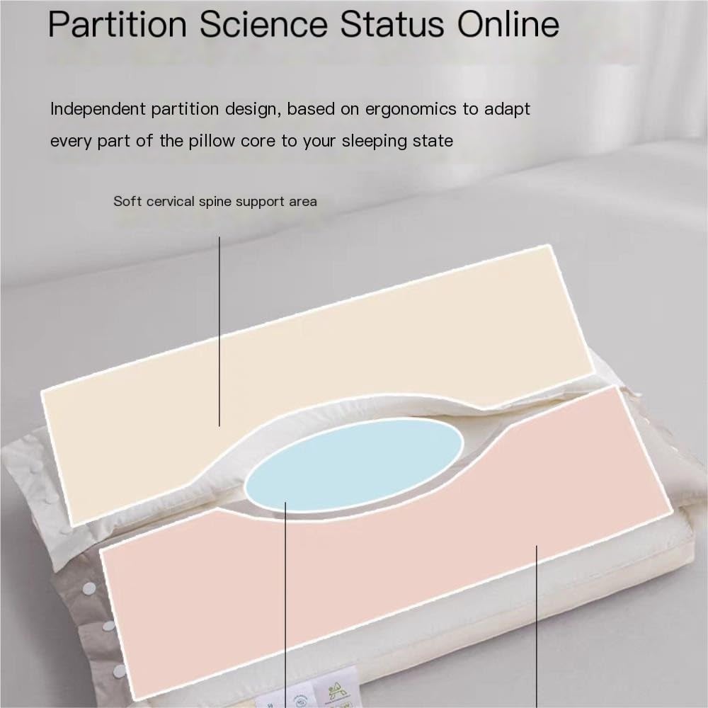 Sleeping Pillow Double-layer Removable Pillow Core