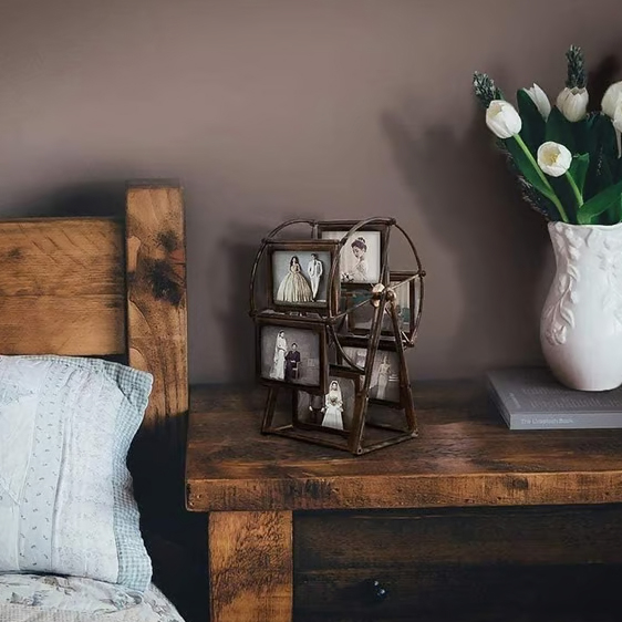 🔥Last Day 49% OFF 🎡Retro Vintage Rotating Ferris Wheel Picture Frame