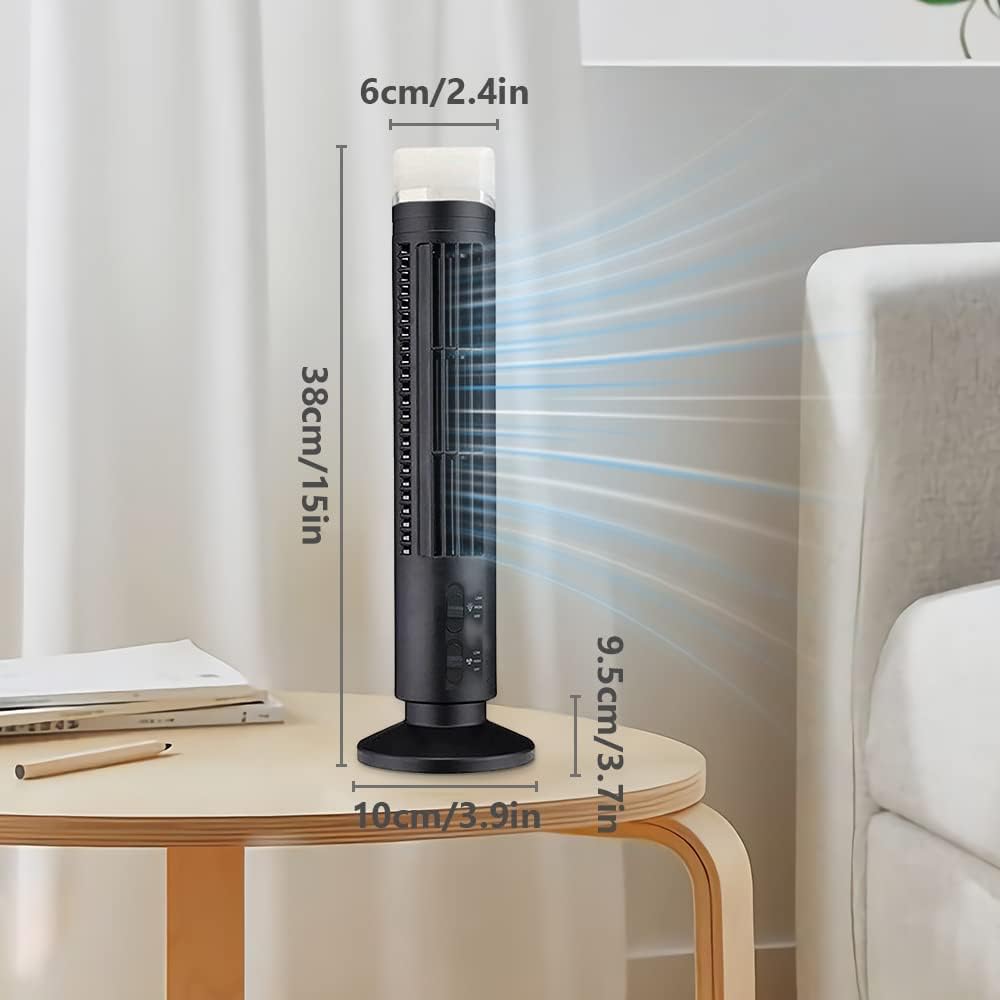 Portable Conditioner small quiet desk tower fan Energy Saving