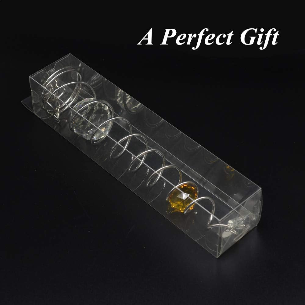 Outdoor Crystal Spiral Wind Spinner