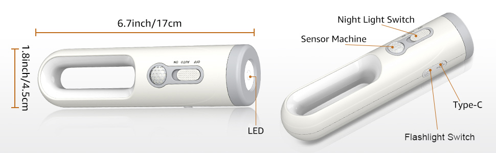 led night light motion sensor