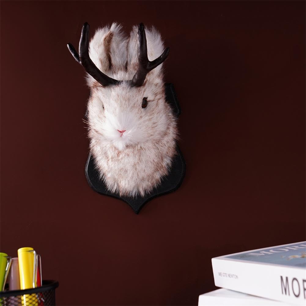 Animal Rabbit Antlers Wall Decor