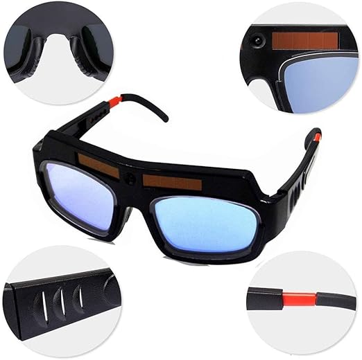 🛠️ Hot Deal ! – Solar Auto-Darkening Welding Goggles – Eye Protection with Smart Light Control