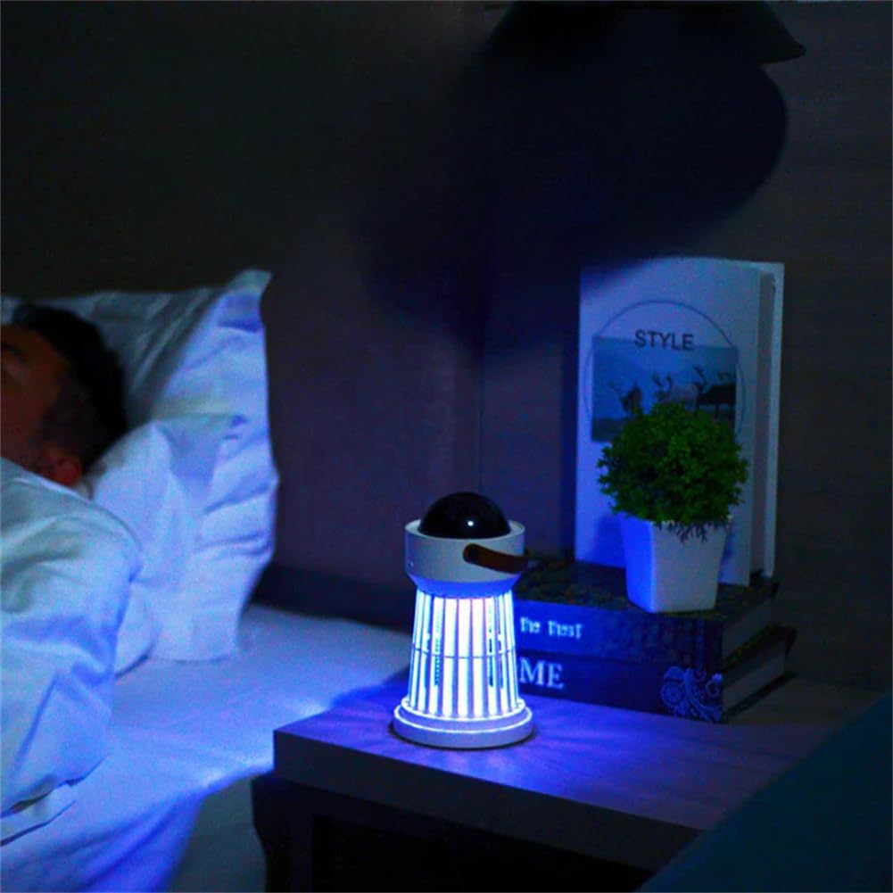 Portable 3-in-1 Cordless Projector Mosquito Killer Lamp