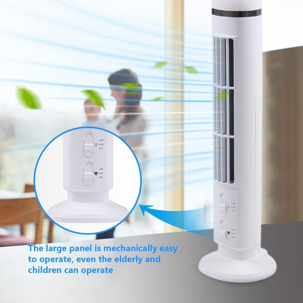 Portable Conditioner small quiet desk tower fan Energy Saving