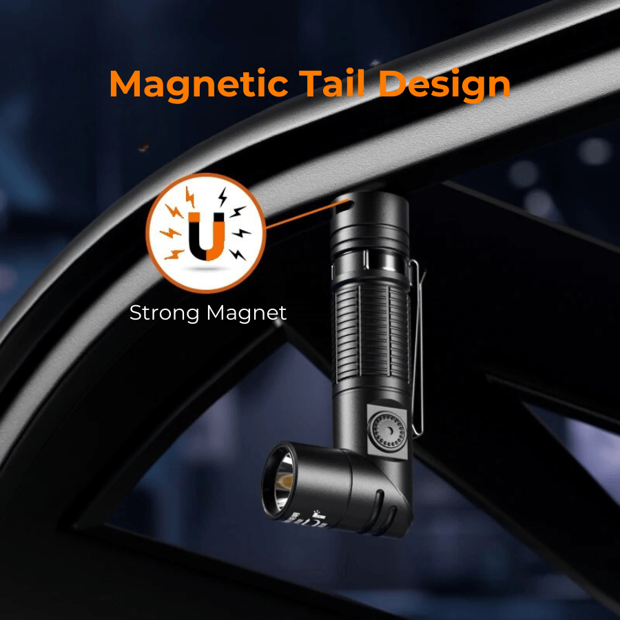 Swivel 500 Lumens Rechargeable Flashlight