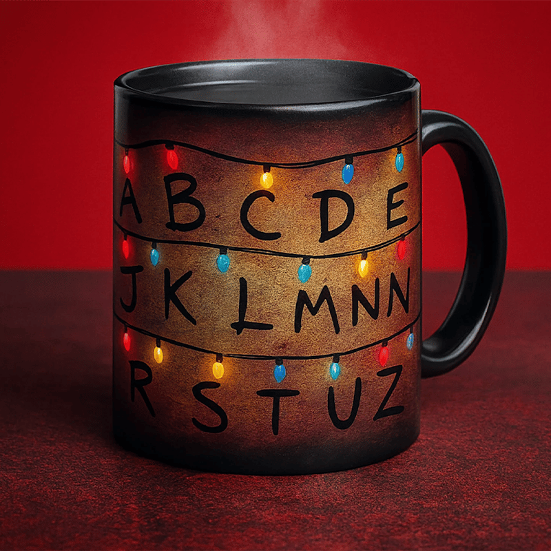 💥🔥Last Day 50% OFF--Bizarre Colored Lights Heat-Sensitive Mug