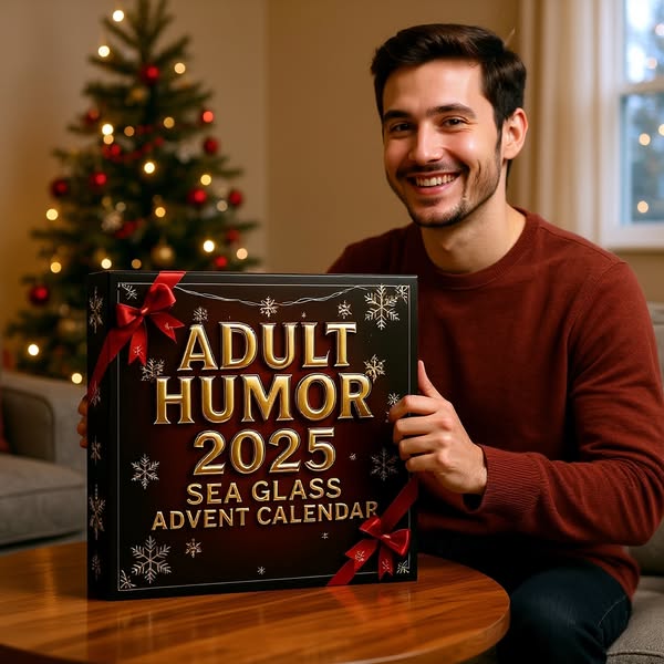 Sea Glass Accents 2025 Adult Humor Advent Calendar