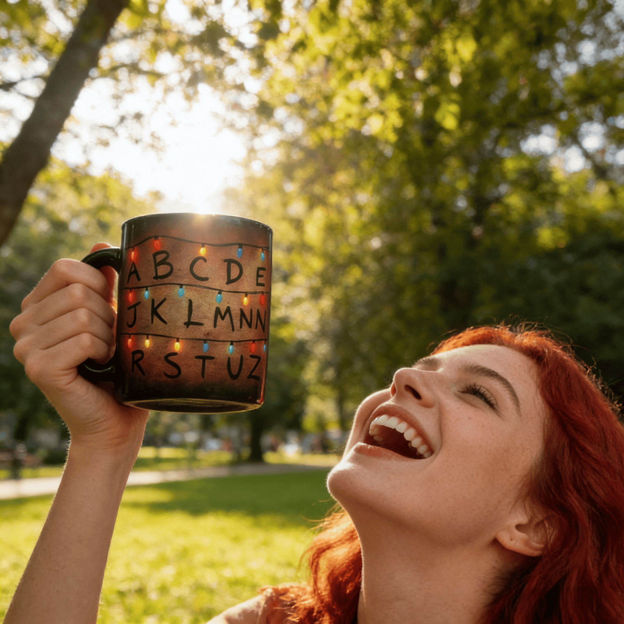 💥🔥Last Day 50% OFF--Bizarre Colored Lights Heat-Sensitive Mug