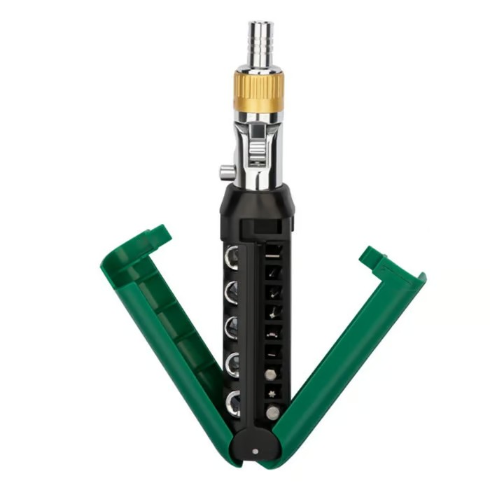 14-in-1 Adjustable Ratchet Screwdriver