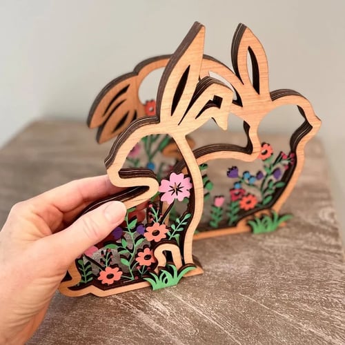 Handmade🐰Springtime Trio Easter Bunny