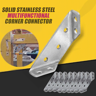Universal Stainless Steel Furniture Corner Connector