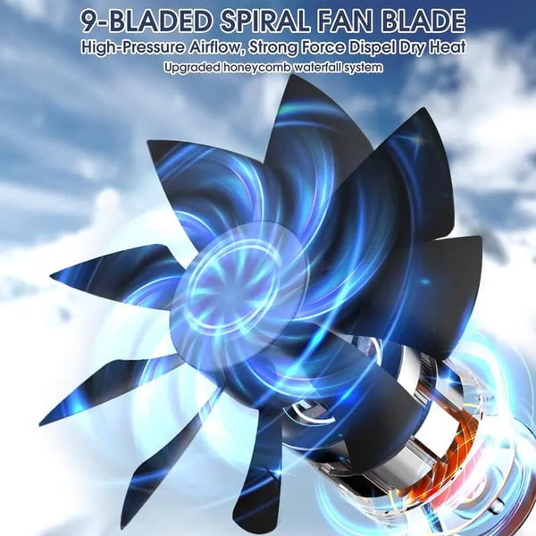 Portable AC with 2 Speeds & 2 Mist Modes