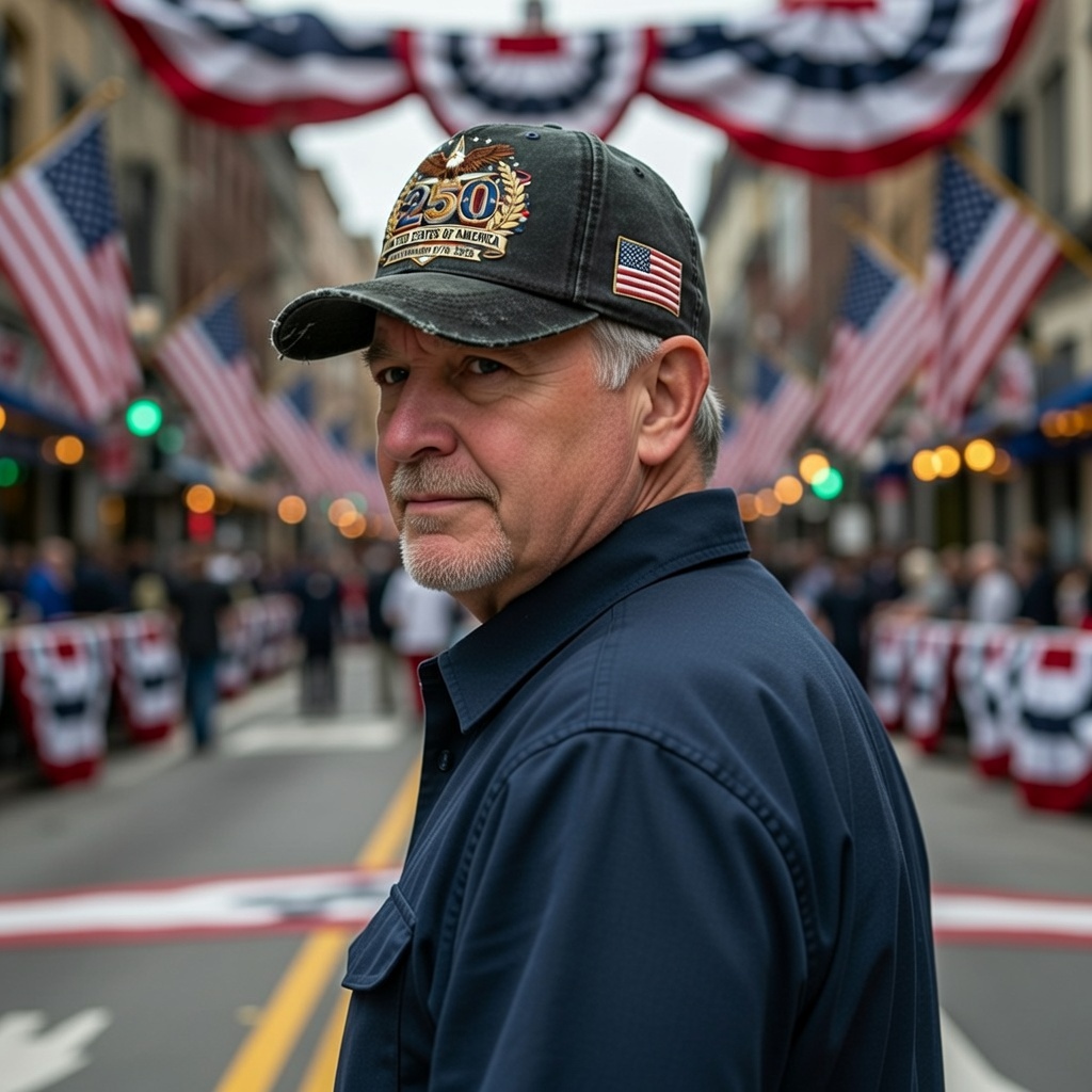 250th Anniversary of the United States Embroidered Cap