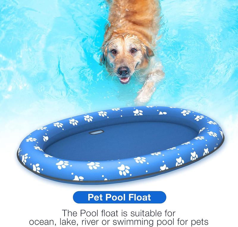 💖Inflatable Dog Swimming Float