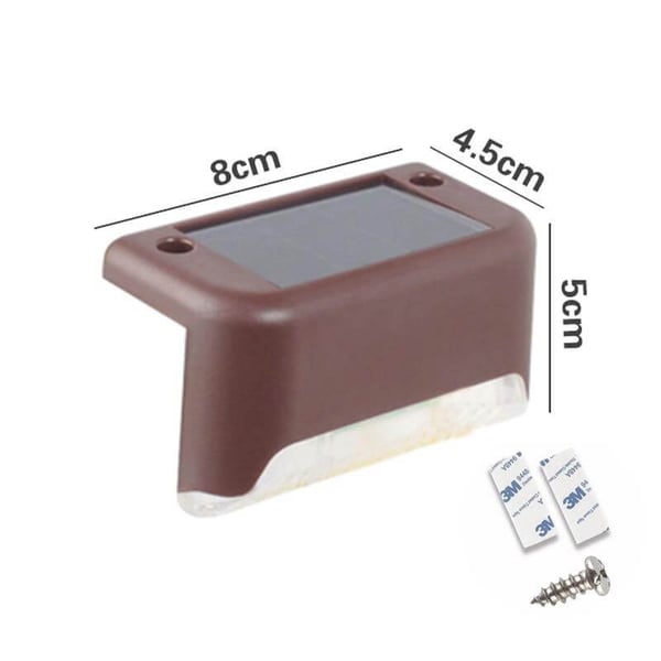 LED Solar Lamp Path Staircase Outdoor Waterproof Wall Light🔥BUY MORE SAVE MORE