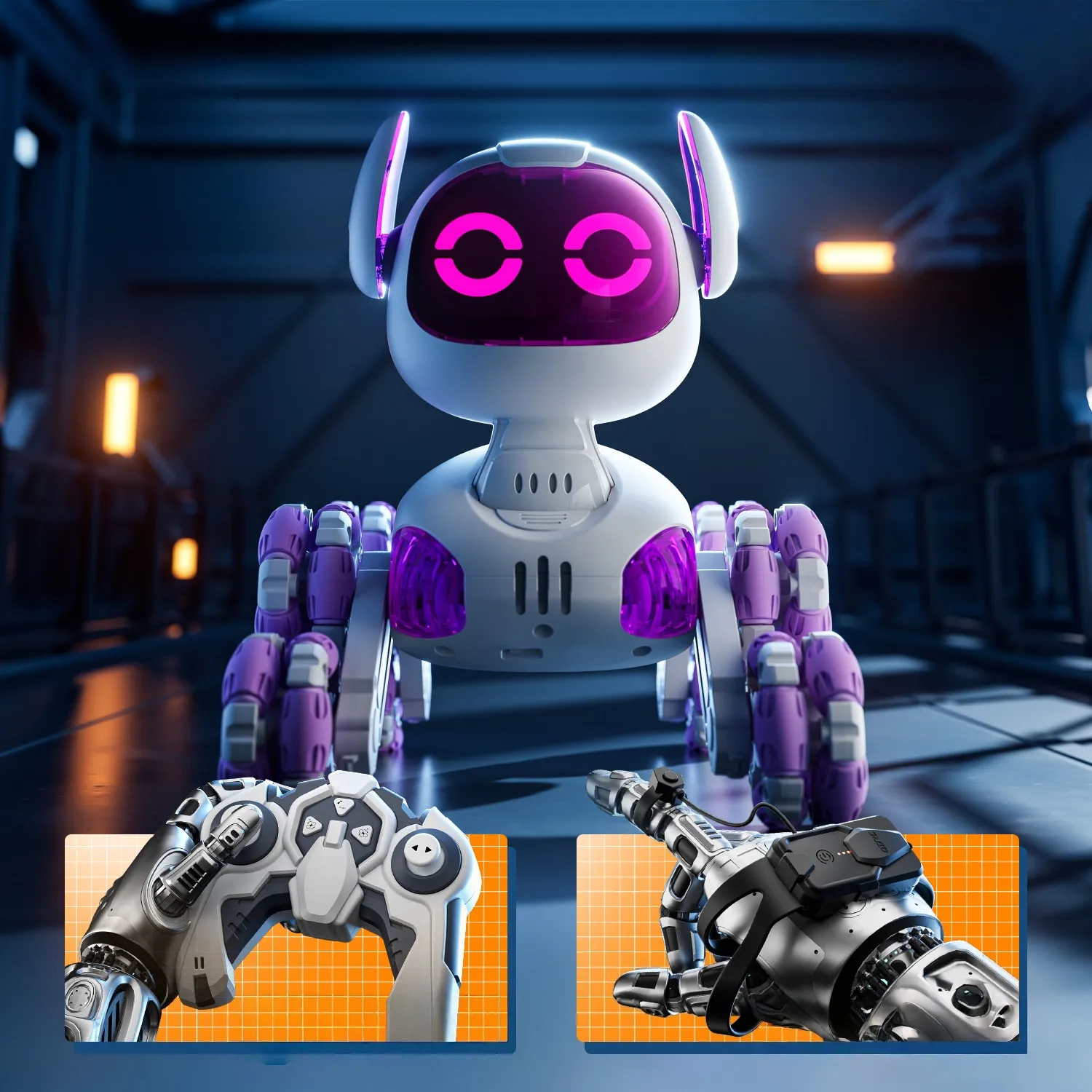 Remote Control Robots Dog Toys with Auto-Demonstration