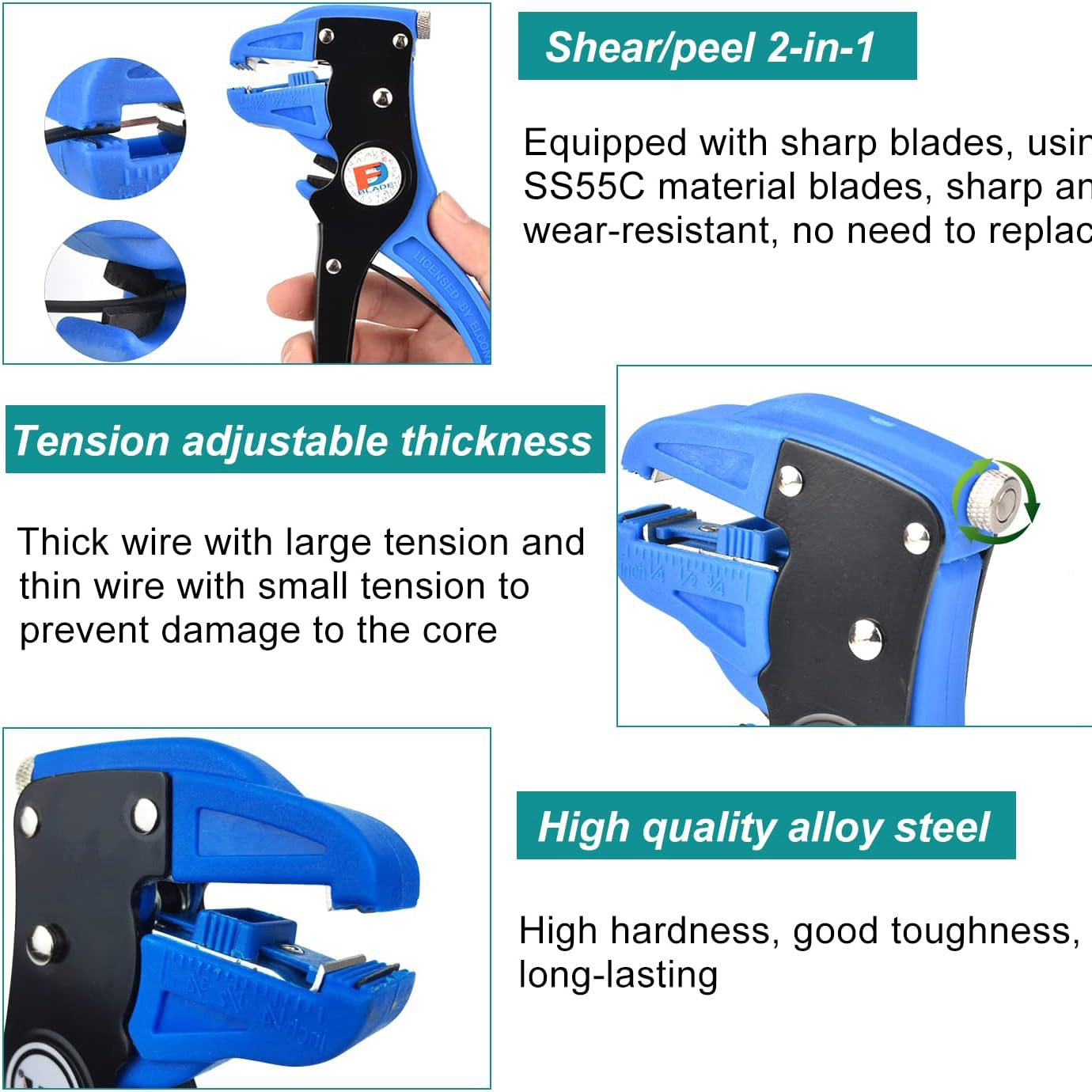 2 in 1 Cable Stripper Tool