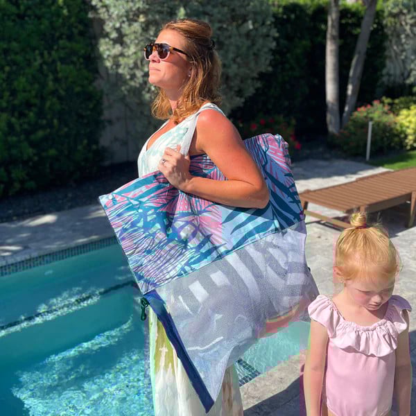 🔥 4-in-1 Pool Hammock & Beach Tote