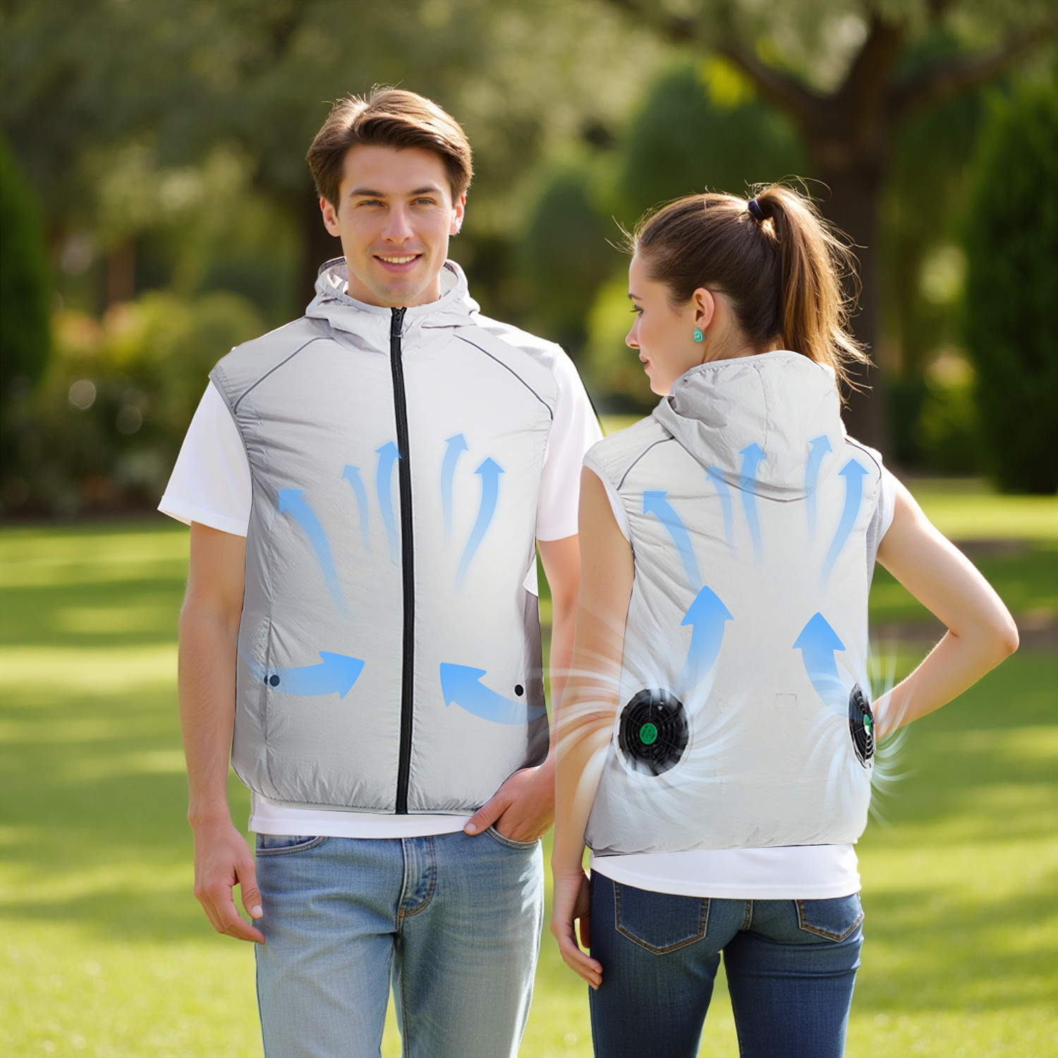 🔥LAST DAY 49% OFF🔥Men's 360° Air Cooling Fan Vest