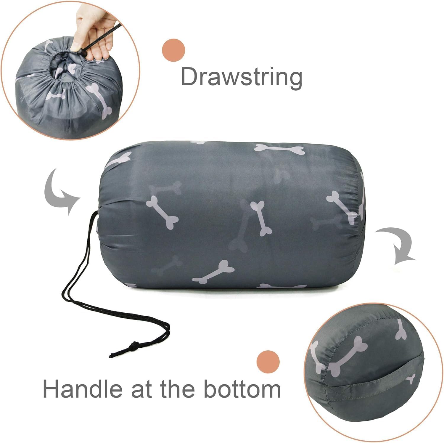 Dog Sleeping Bag Waterproof Warm Packable Dog Bed Mat
