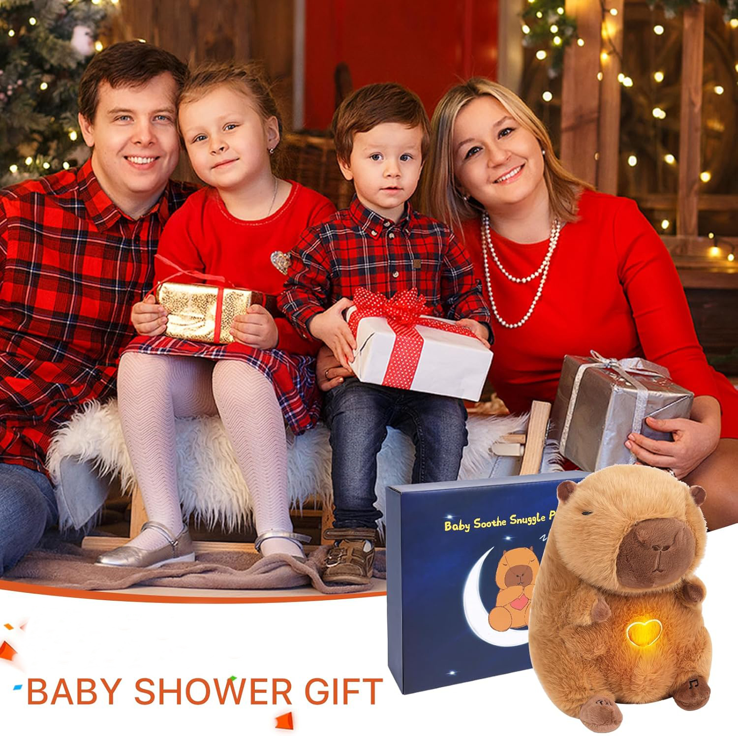 Soothing Breathing Capybara Plush