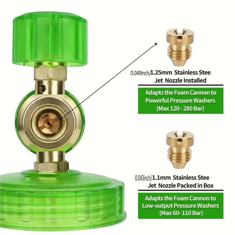 Adjustable Snow Foam Cannon