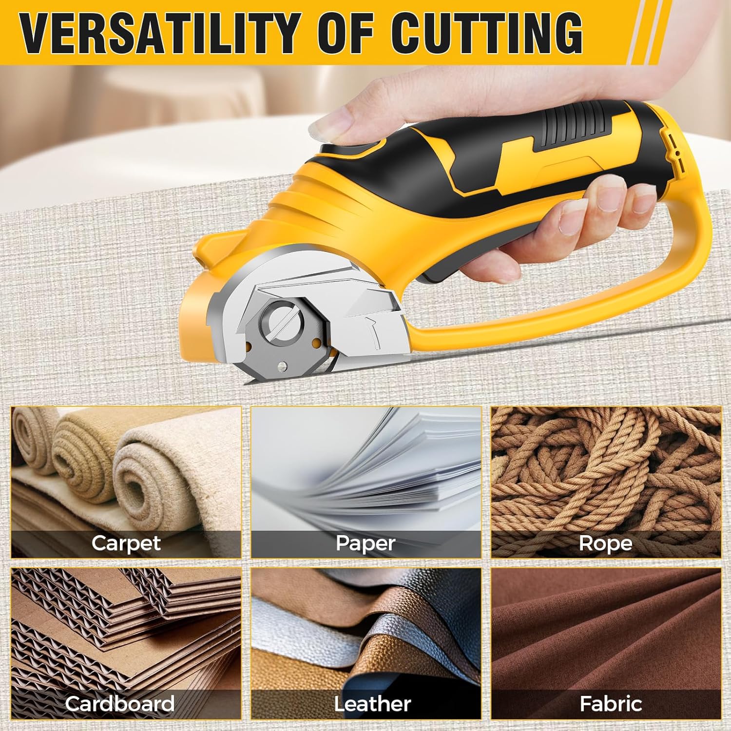 Cordless Electric Scissors,Cardboard Cutter