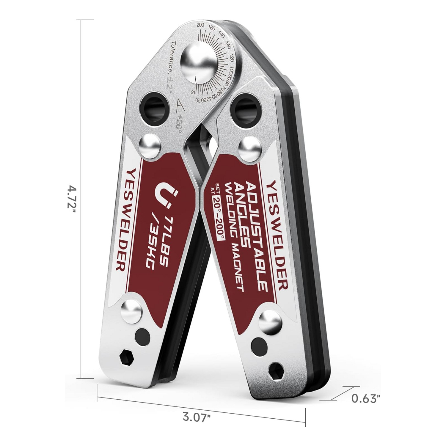 Adjustable Angle Welding Magnet