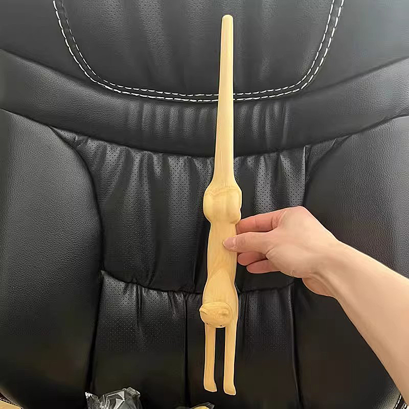 🐱✨ Cat-Shaped Wooden Back Scratcher (Your Cozy, Independent Itch Helper!) ✨🐱