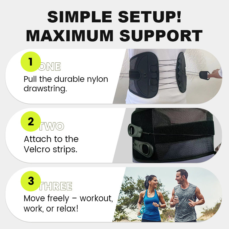 Welnax™ Lumbar Support Back Brace