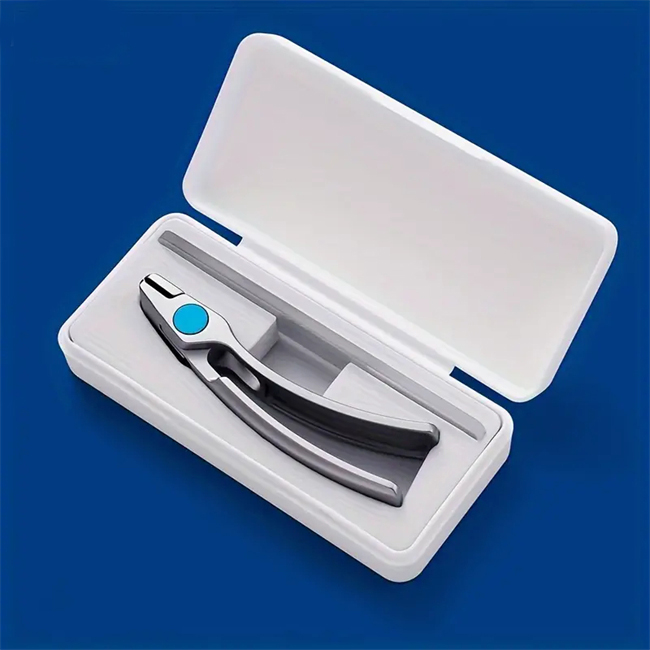 🎉Easy to handle long curved bar nail clippers