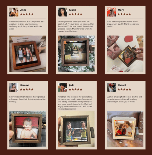 Personalized Photo Flip Book Frame Animation Machine