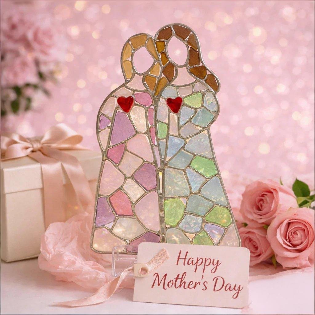💝Mother & Child Suncatcher - Wrap Mom in Love This Mother's Day