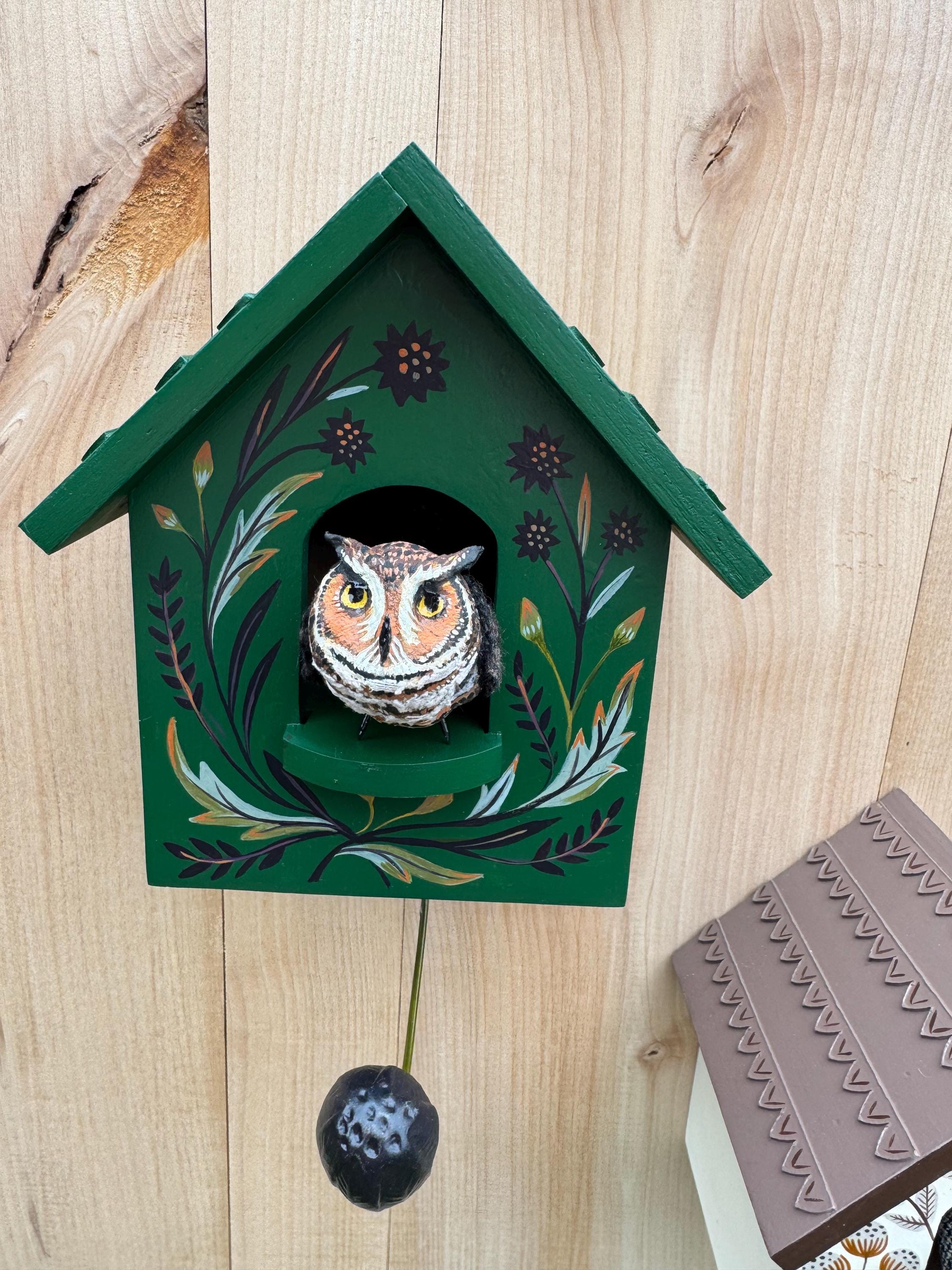 🔥LAST DAY 50% OFF-Whimsical Kinetic Art Birdhouse Wall Decor(✨Same as in the video)