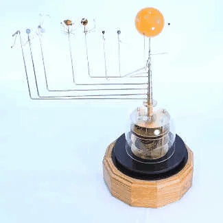 🪐 ​​Wind-Up Wonder Solar System Model - Timeless Elegance Meets Cosmic Exploration!​​ 🌟